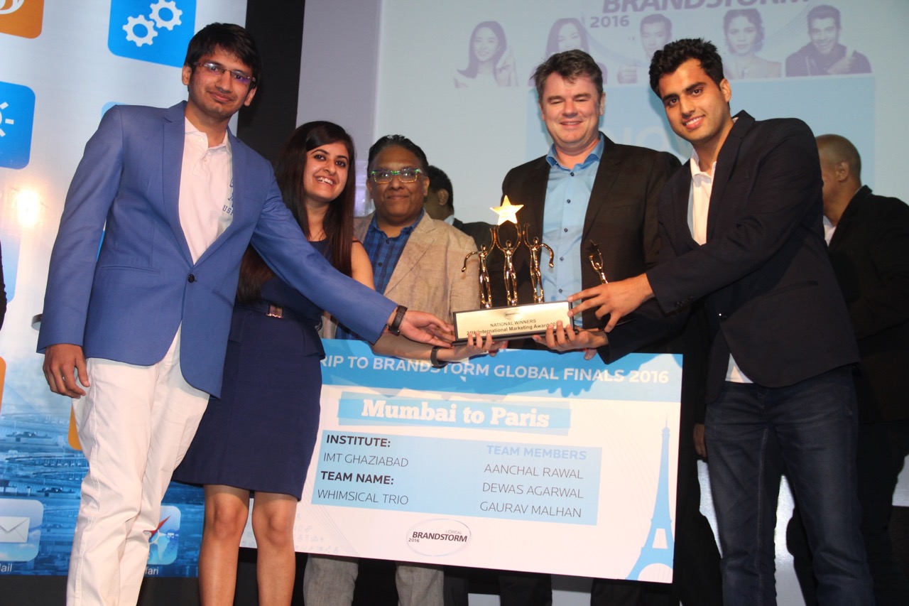 IMT Ghaziabad team wins L'Oreal Brandstorm 2016- India finals