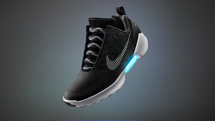 Self-lacing sneakers are now a thing