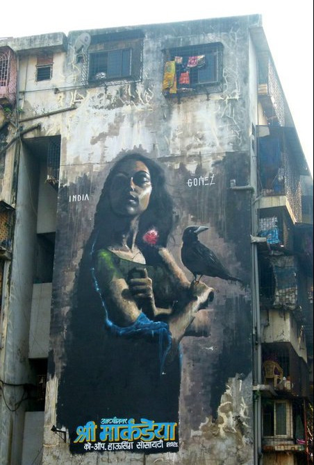 孟买街头艺术
