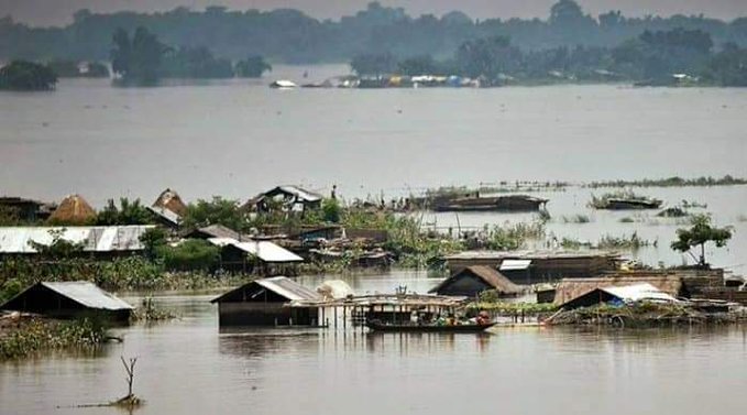 阿萨姆邦的洪水