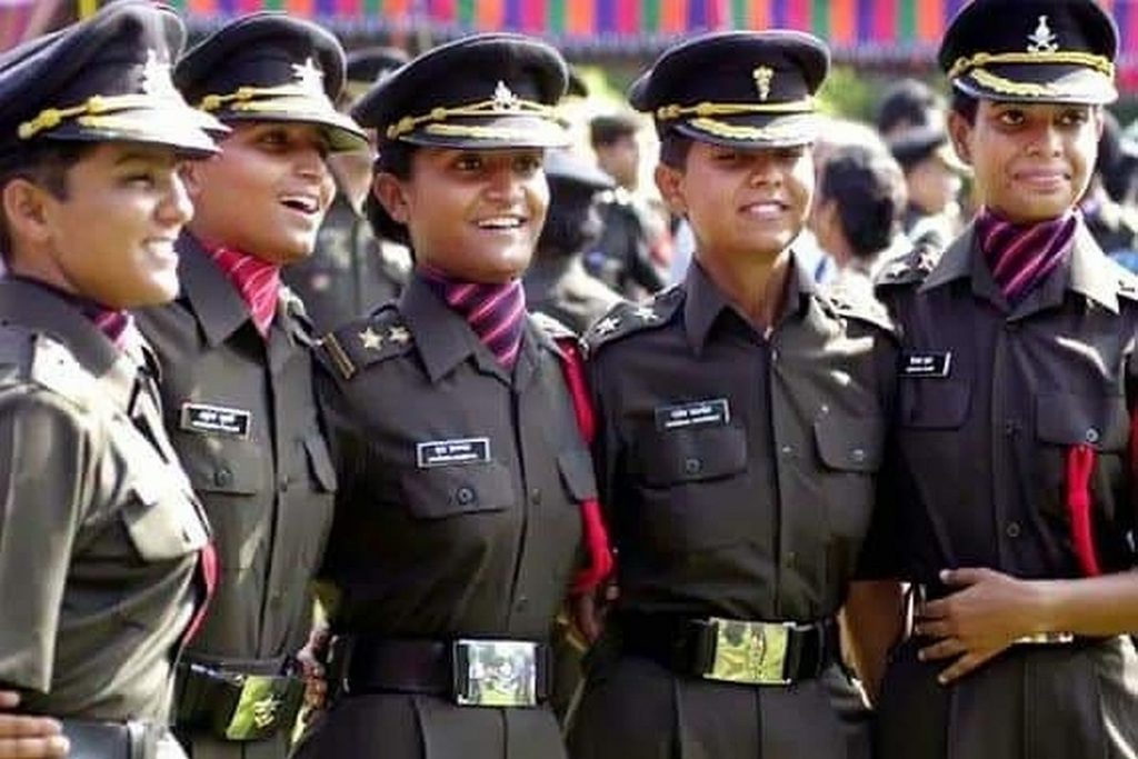 印度军队，印度军队中的妇女，常设委员会