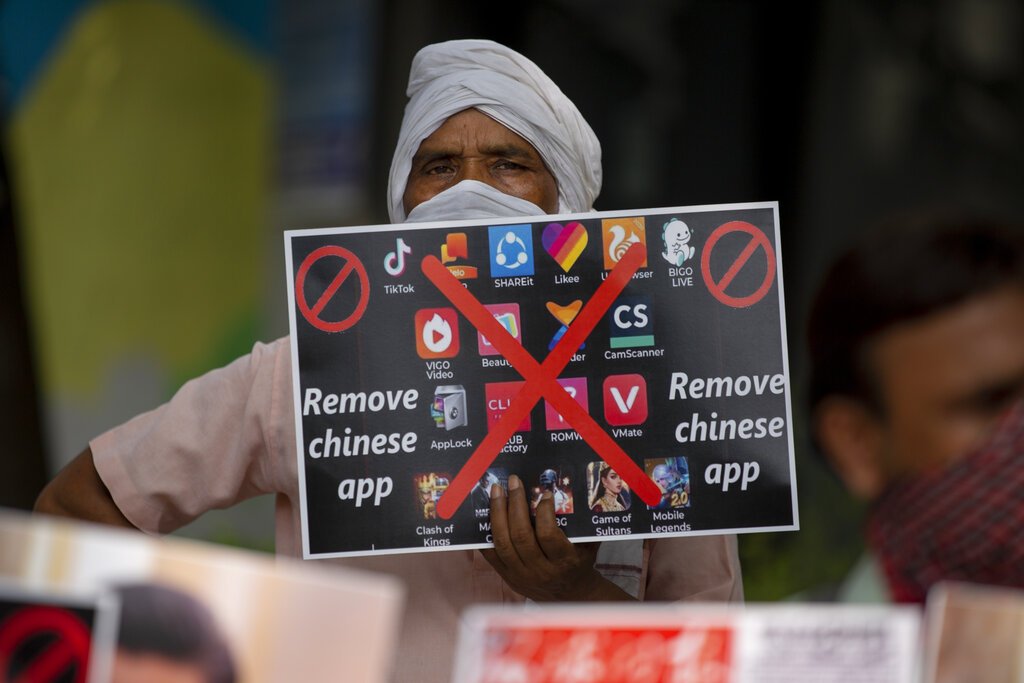 中国应用程序禁令，印度理工学院Kharagpur，德里