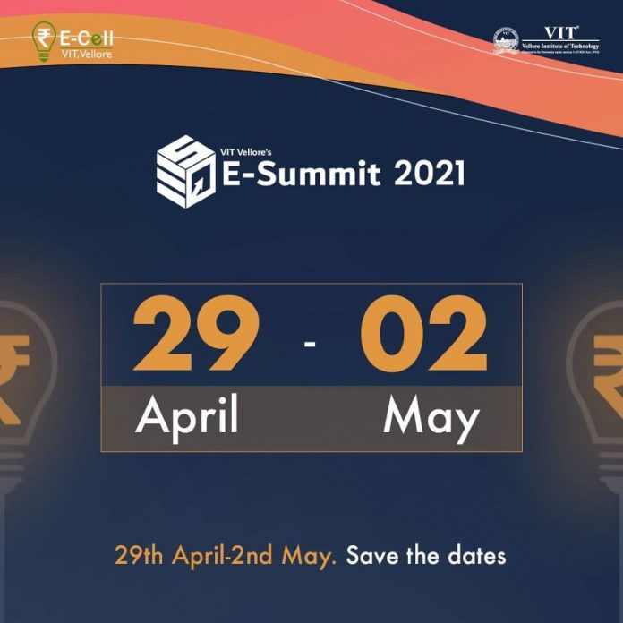 E-Summit 2021，Vit Vellore