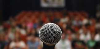 Stage fright - public speaking